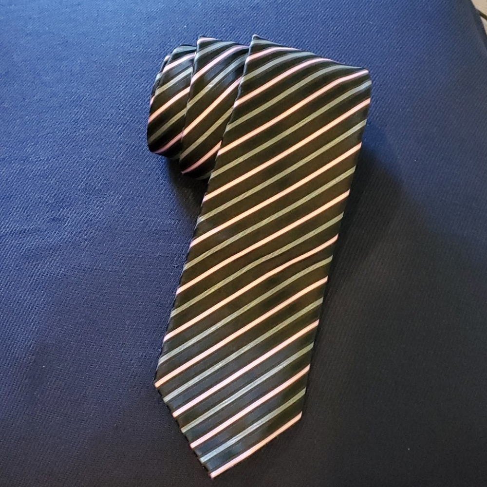 Striped tie